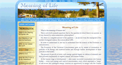 Desktop Screenshot of meaning-of-life.tv
